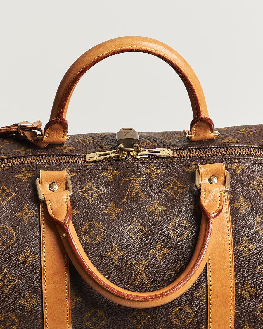 Pre-Owned Louis Vuitton Keepall Bandouliere 60Monogram Brown 