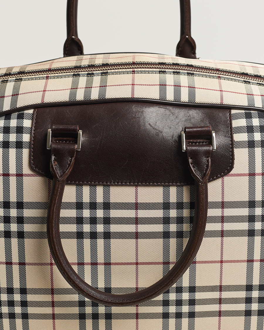 Men | Burberry Pre-Owned Travel Bag House Check | Burberry Pre-Owned | Travel Bag House Check