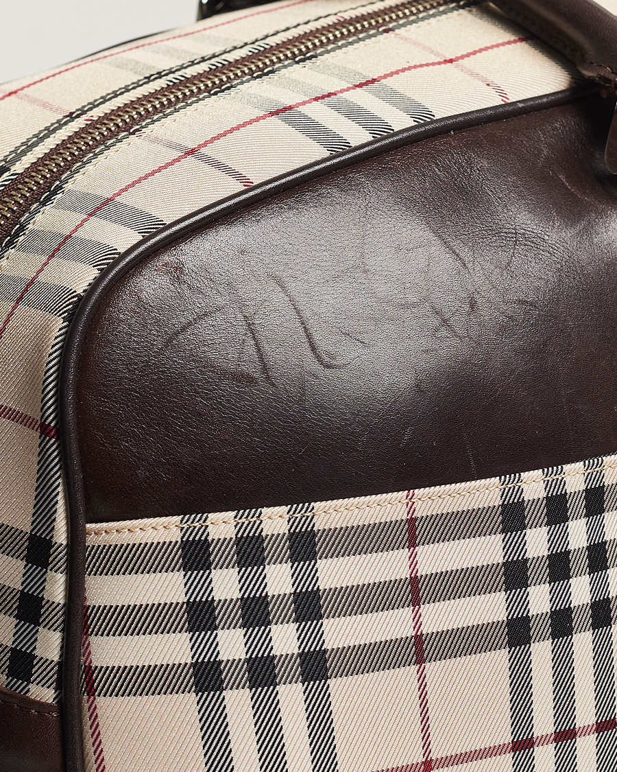 Men | Burberry Pre-Owned Travel Bag House Check | Burberry Pre-Owned | Travel Bag House Check