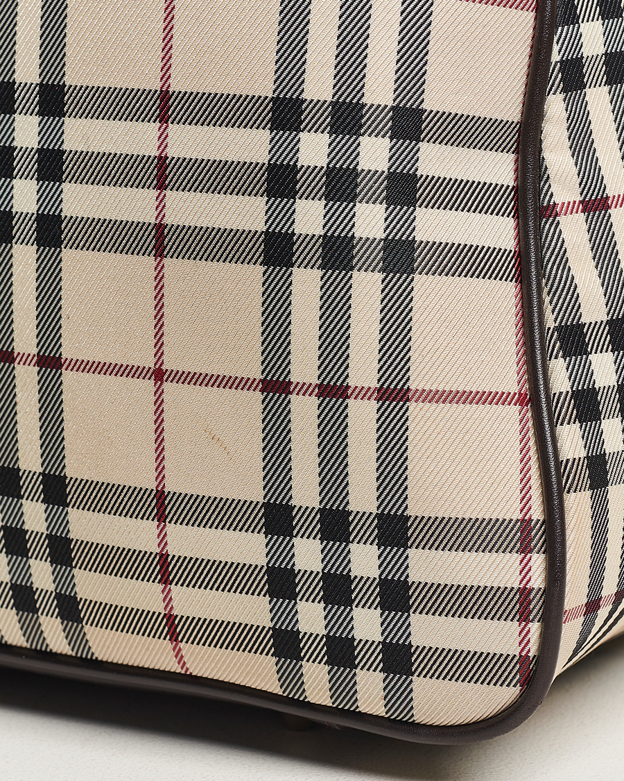 Men | Burberry Pre-Owned Travel Bag House Check | Burberry Pre-Owned | Travel Bag House Check