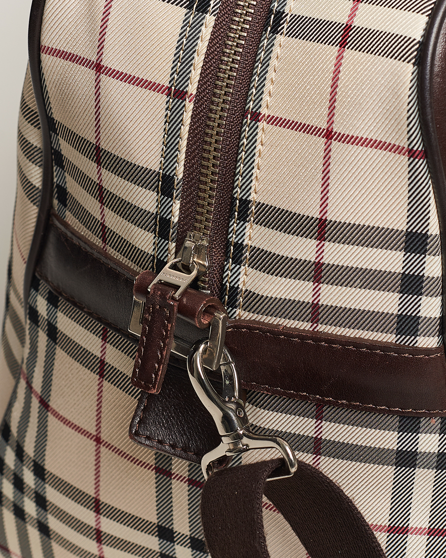Men | Burberry Pre-Owned Travel Bag House Check | Burberry Pre-Owned | Travel Bag House Check
