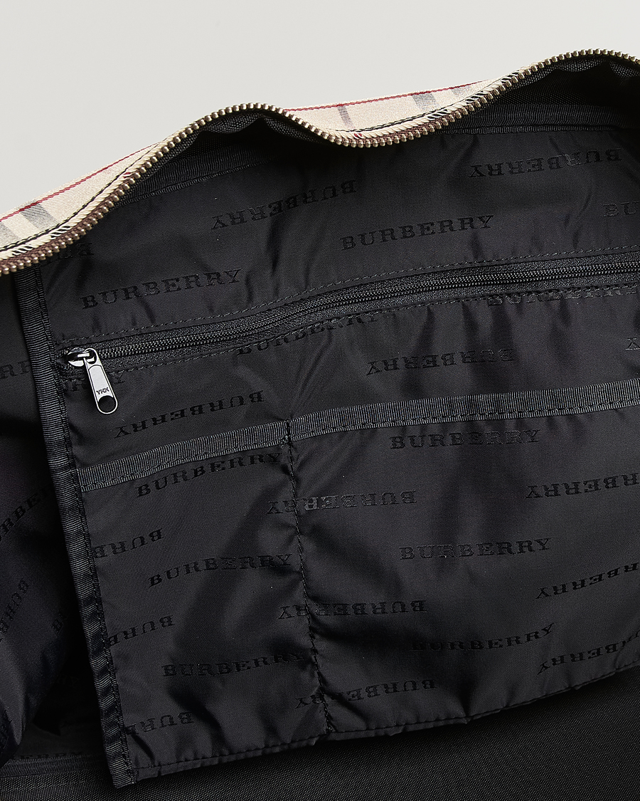 Men | Burberry Pre-Owned Travel Bag House Check | Burberry Pre-Owned | Travel Bag House Check