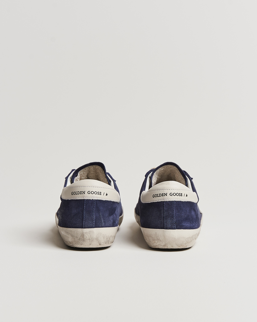 Navy suede 2024 golden goose