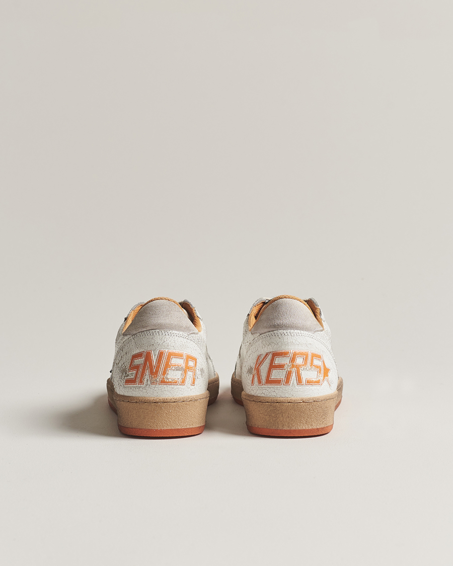 Golden goose orange star on sale