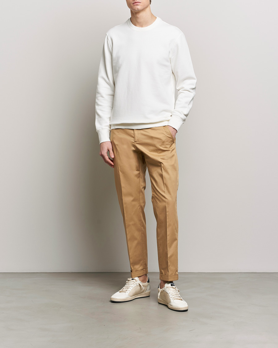 Golden Goose Deluxe Brand Comfort Cotton Chinos Beige at CareOfCarl.com