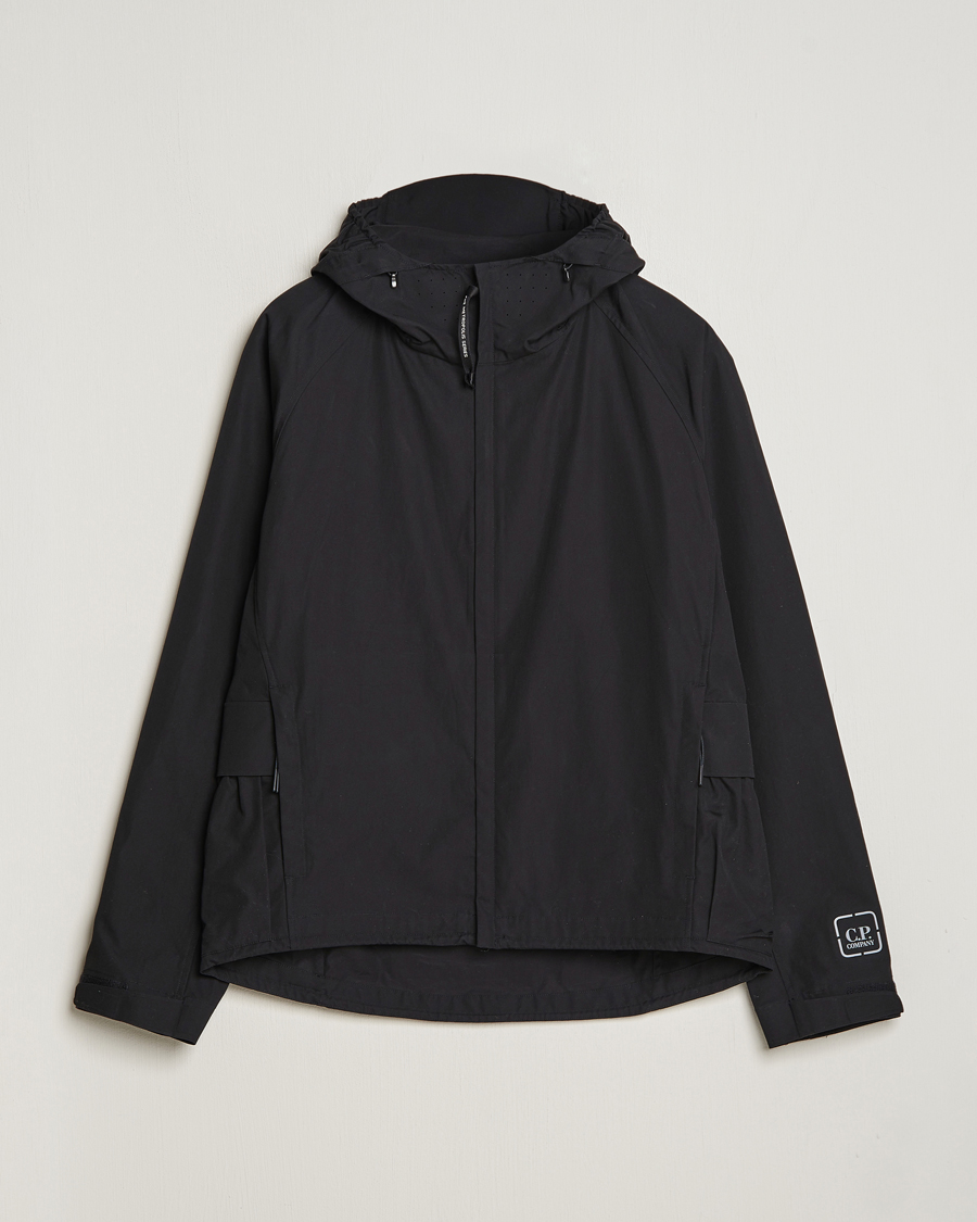 C.P. Company Metropolis Water Resistant Hyst Cotton Jacket Black