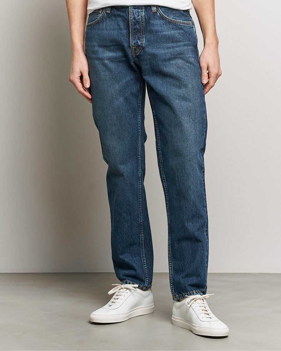 Men | Clothing | Nudie Jeans | Steady Eddie II Jeans Blue Soil
