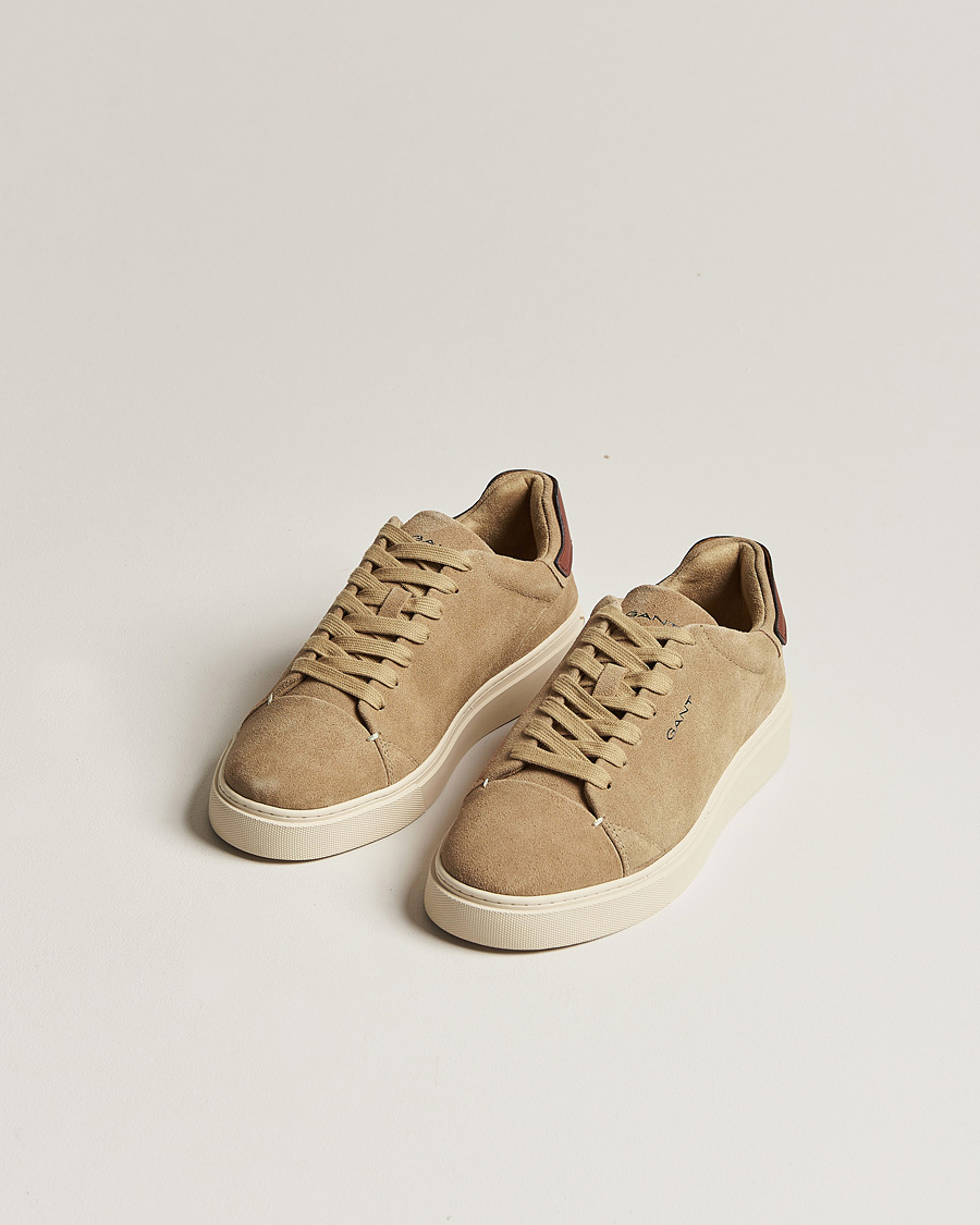 GANT Mc Julien Suede Sneaker Dark Khaki at CareOfCarl