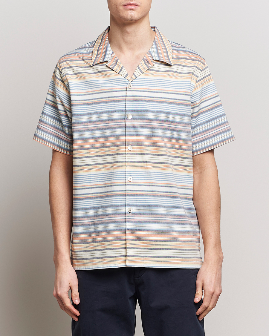 Men |  | PS Paul Smith | Striped Resort Short Sleeve Shirt Multi 