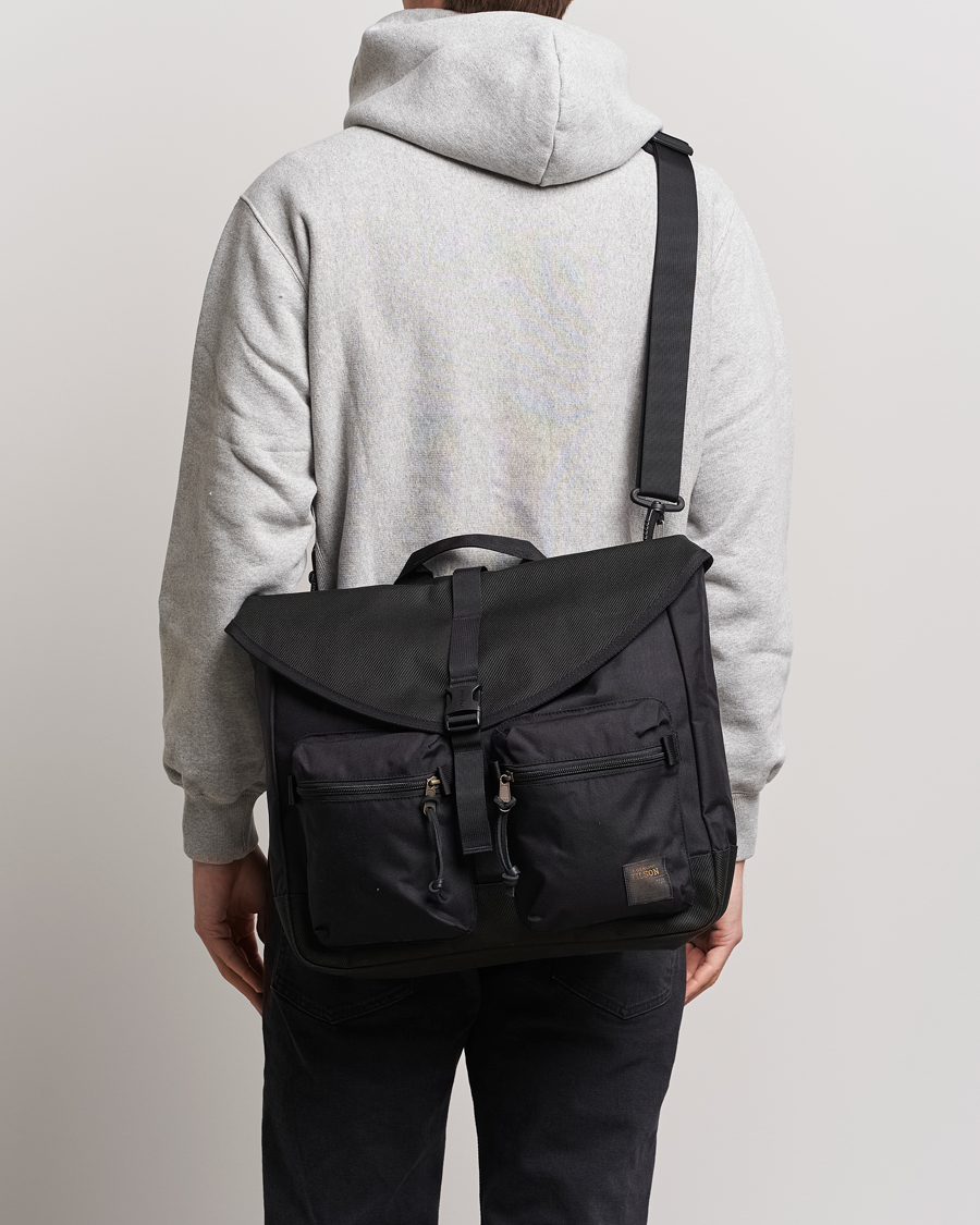 Filson Surveyor Messenger Bag Black at CareOfCarl