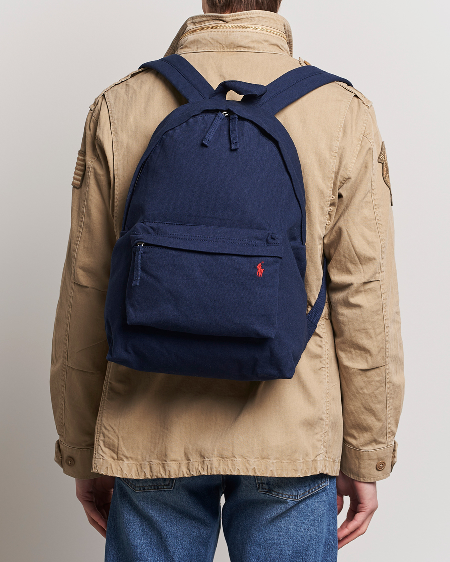 Polo Ralph Lauren Canvas Backpack Newport Navy at CareOfCarl