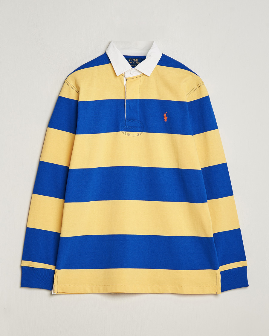 Dsquared2 striped cotton rugby polo shirt - White