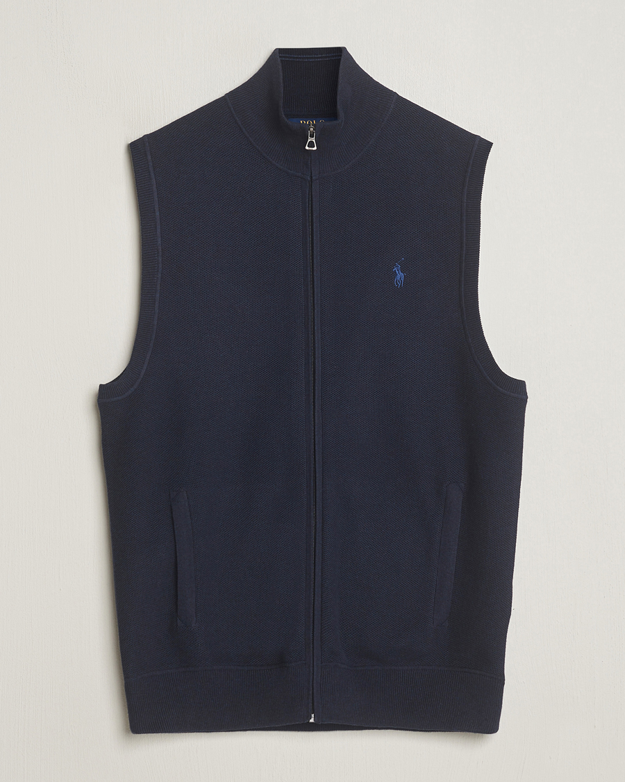 Polo Ralph Lauren outlet zipper vests