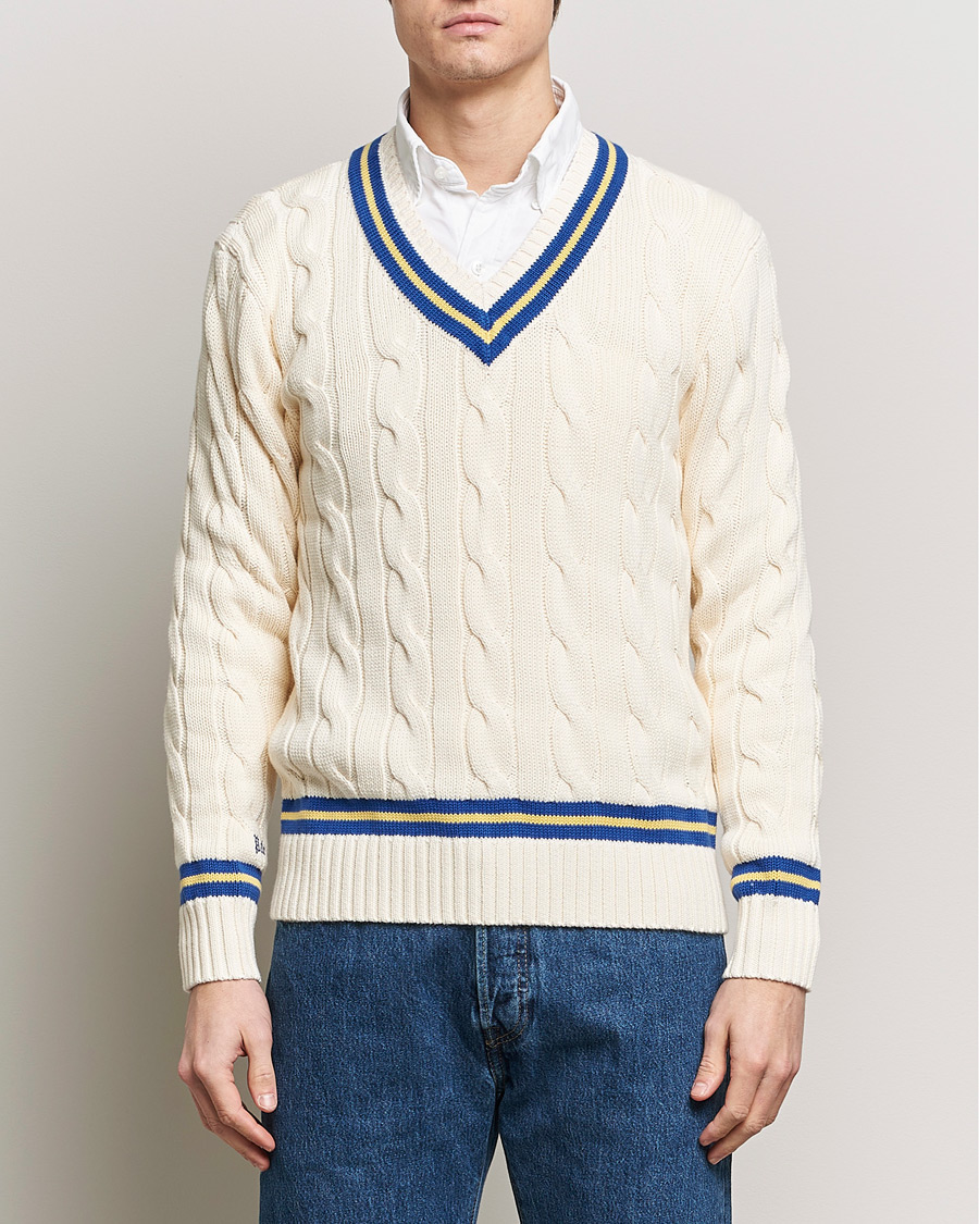 Polo ralph clearance lauren cricket jumper