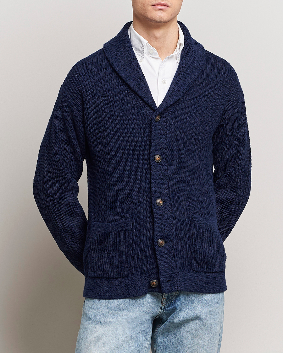 Ralph lauren collection shawl collar cardigan hotsell