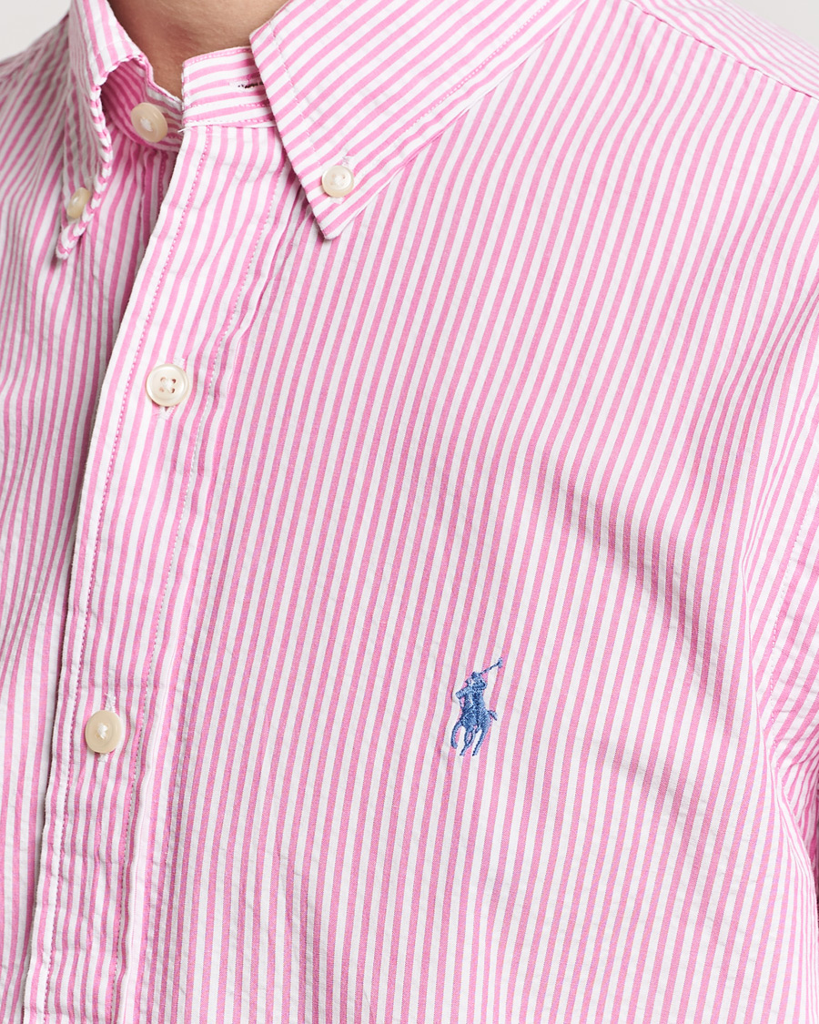 Lauren Ralph Lauren Plus 3X Pink Striped Cotton selling Short Sleeve Pocket Detail Tee