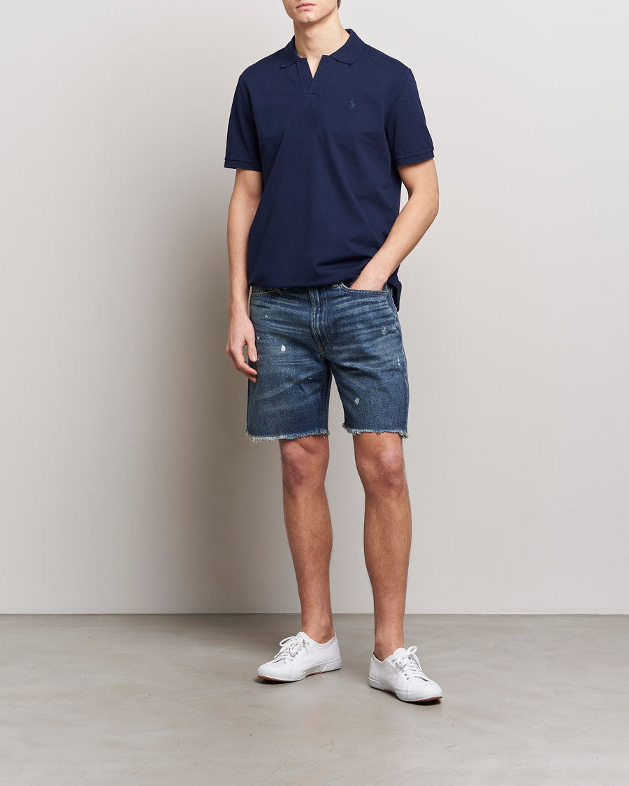 Ralph lauren denim deals shorts mens