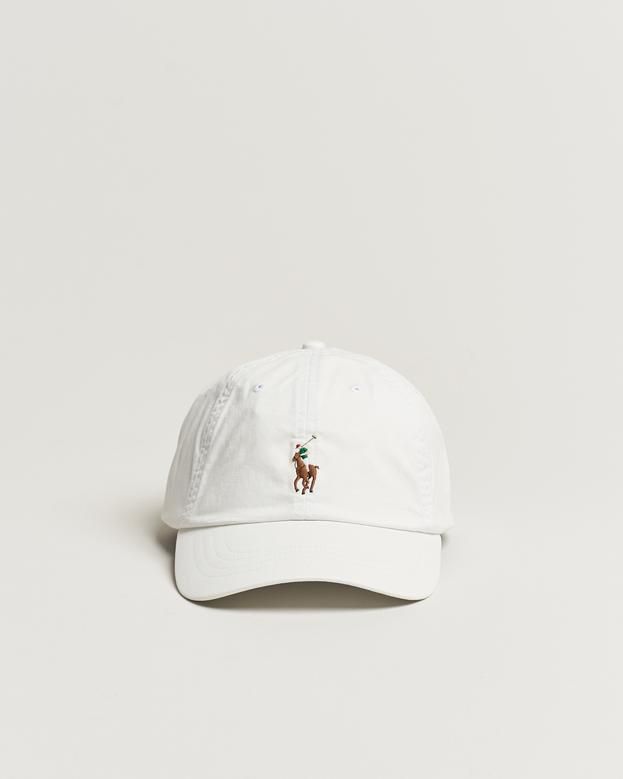 White ralph discount lauren baseball cap