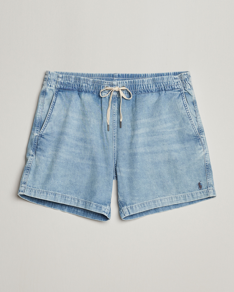 Mens polo jean shorts best sale