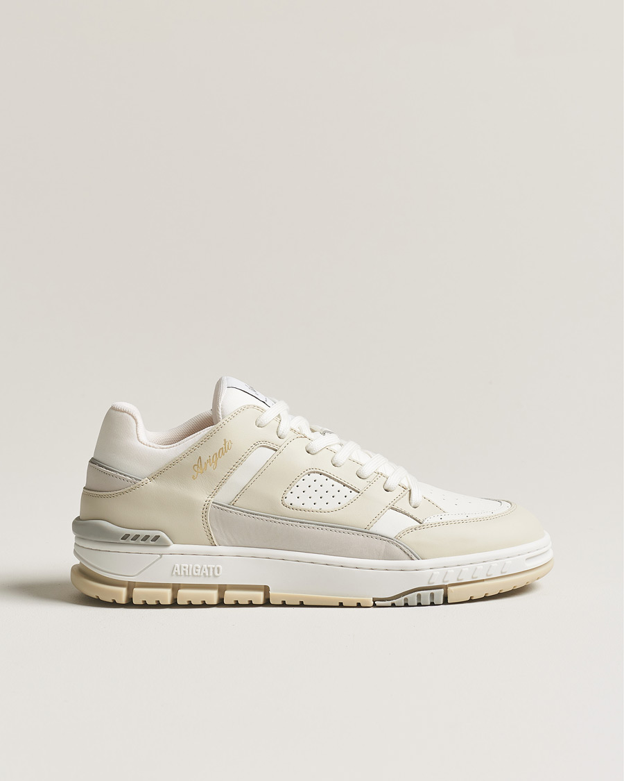 Axel Arigato Area Lo Sneaker White Beige at CareOfCarl