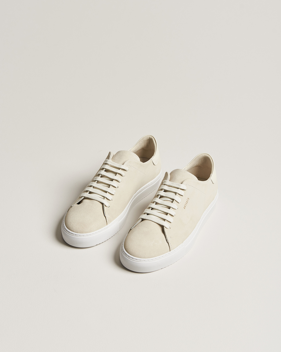 Axel Arigato Clean 90 Sneaker Off White Suede at CareOfCarl