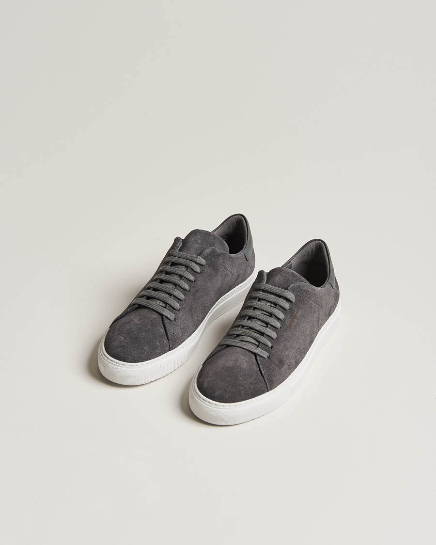 Axel Arigato Clean 90 Sneaker Dark Grey Suede at CareOfCarl