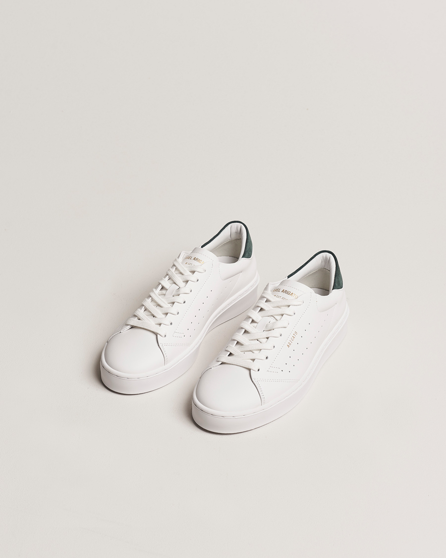 Axel Arigato Court Sneaker White Green at CareOfCarl