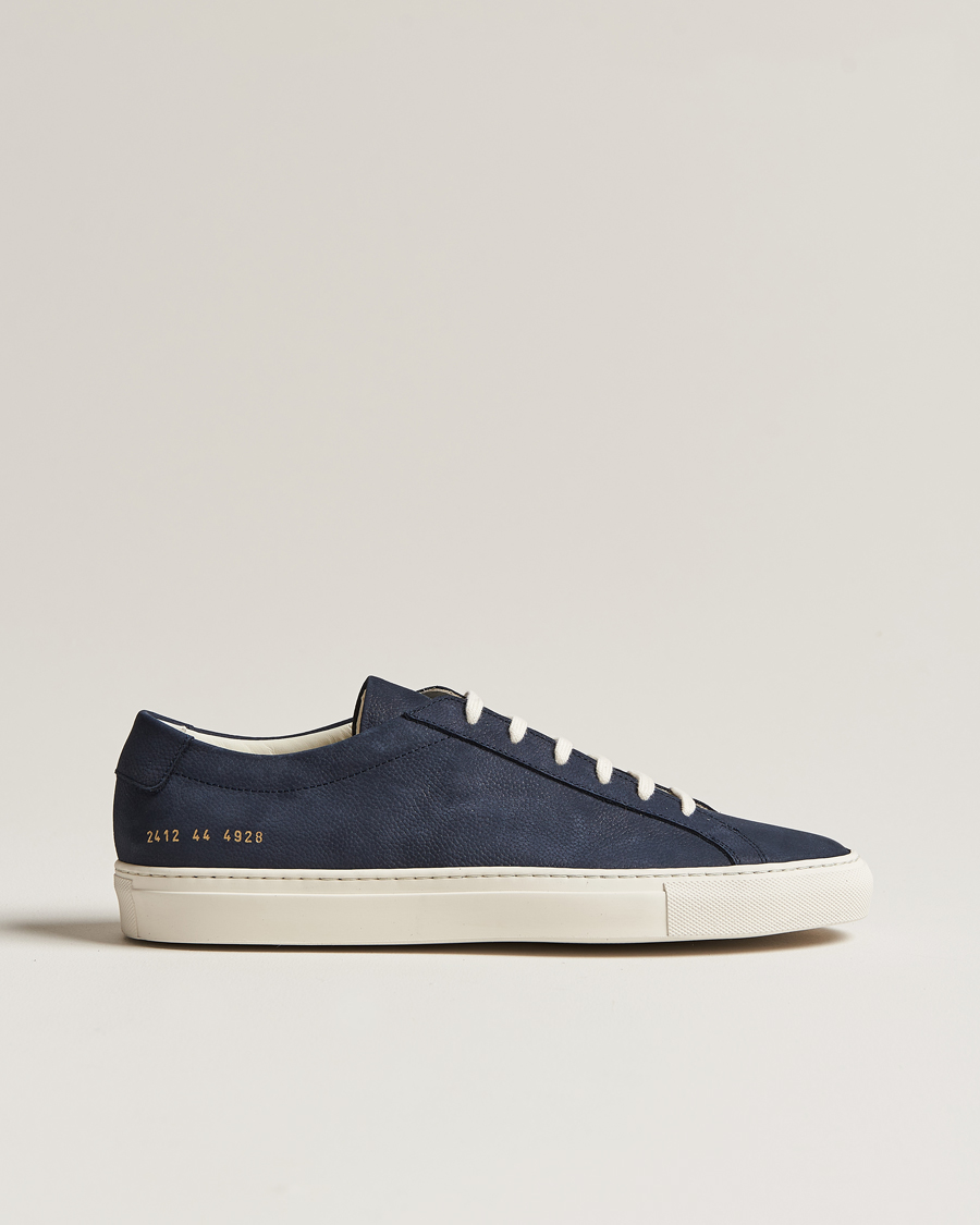 Common projects navy on sale sneakers