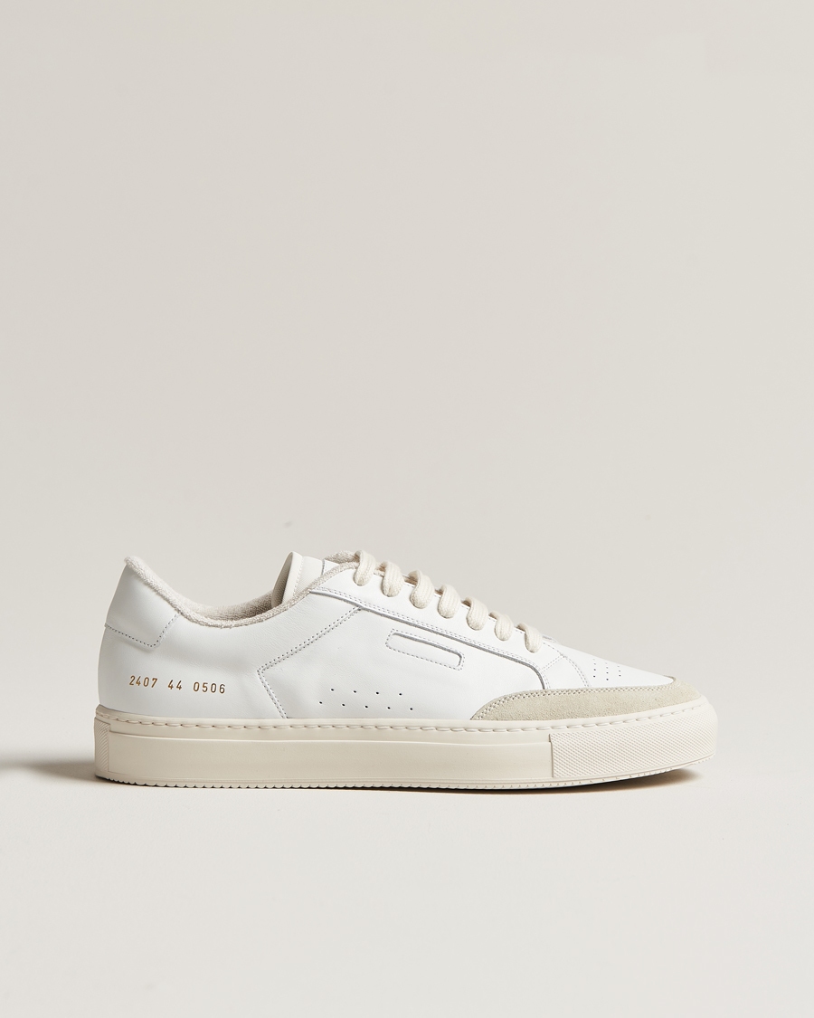 Common Projects Tennis Pro Sneaker White Beige at CareOfCarl