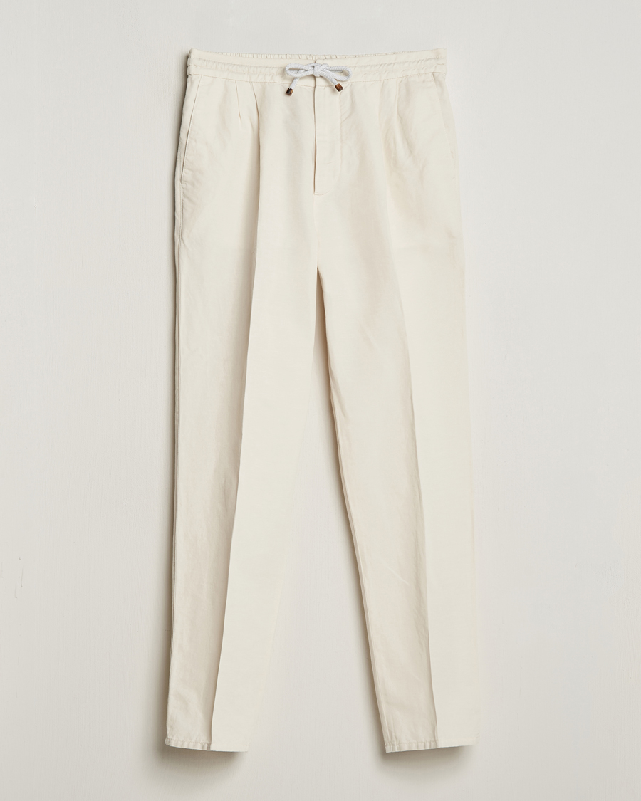 Women's cotton clearance linen drawstring pants