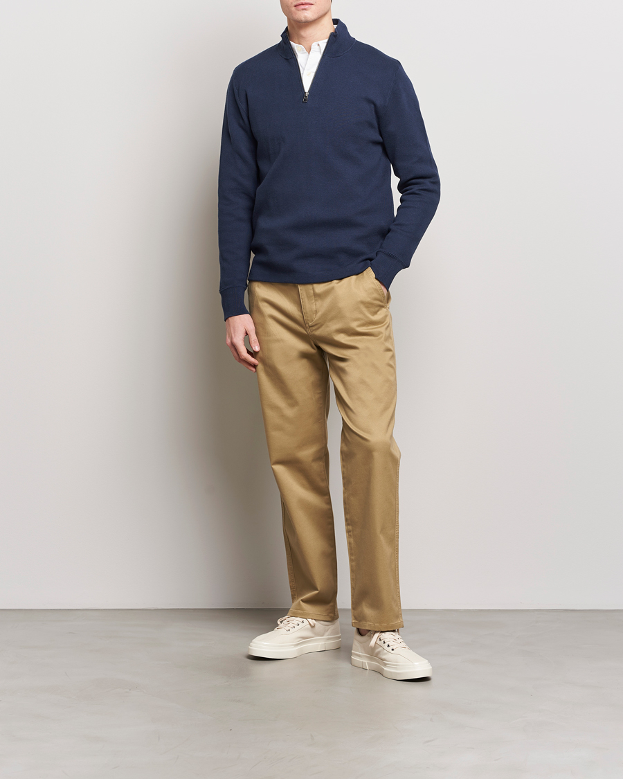 Blue sweater khaki on sale pants