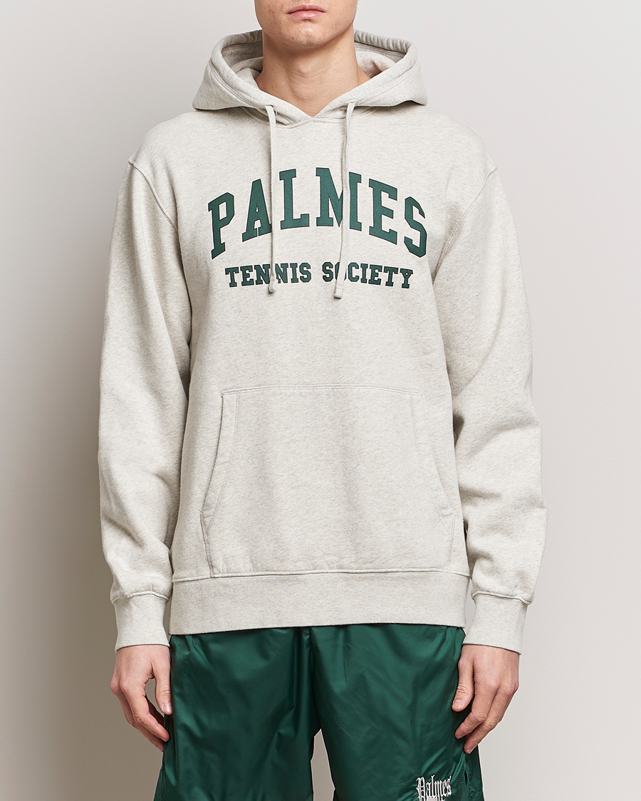 Men |  | Palmes | Mats Hooded Sweatshirt Oatmeal