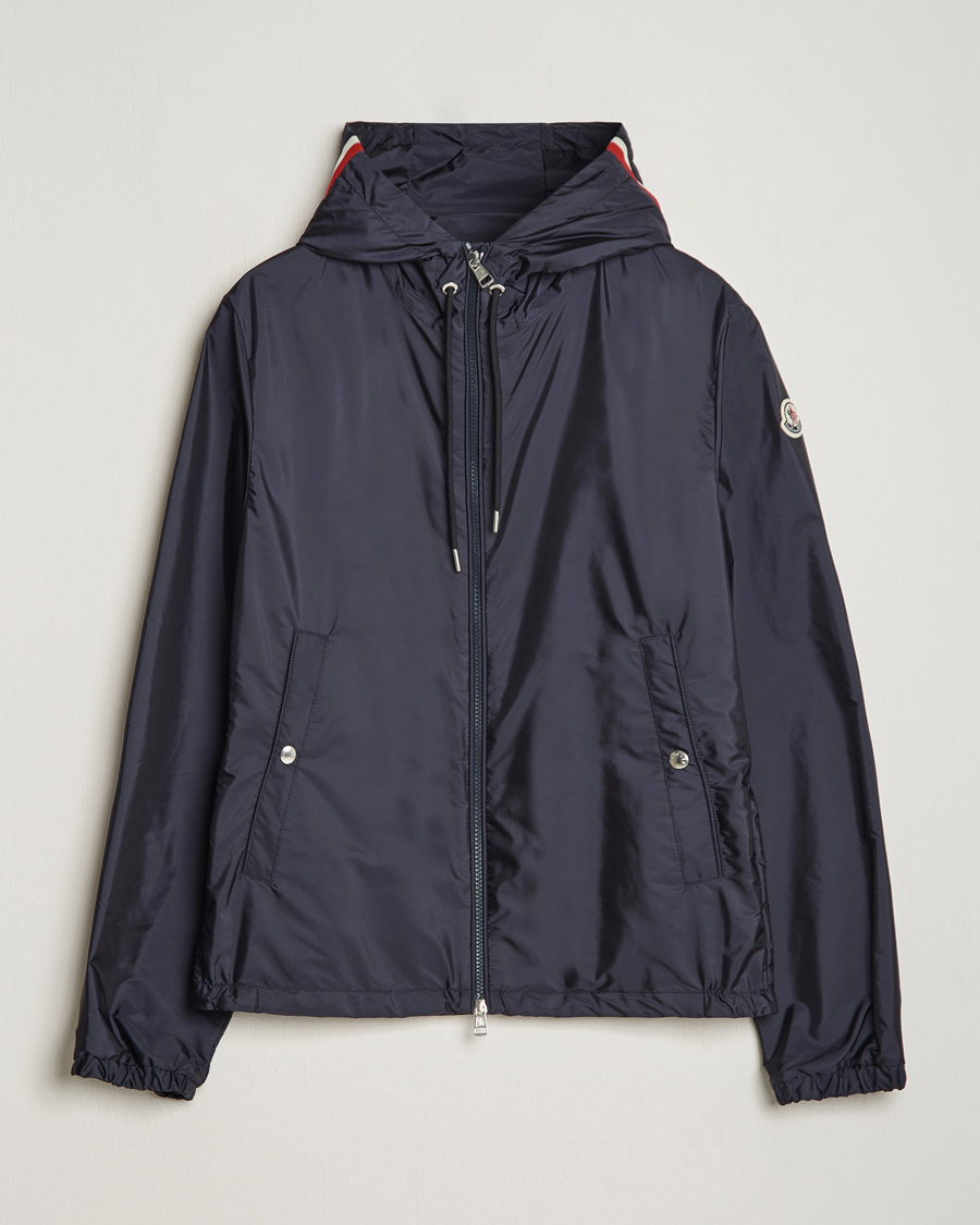 Moncler Grimpeurs Hooded Jacket Navy at CareOfCarl