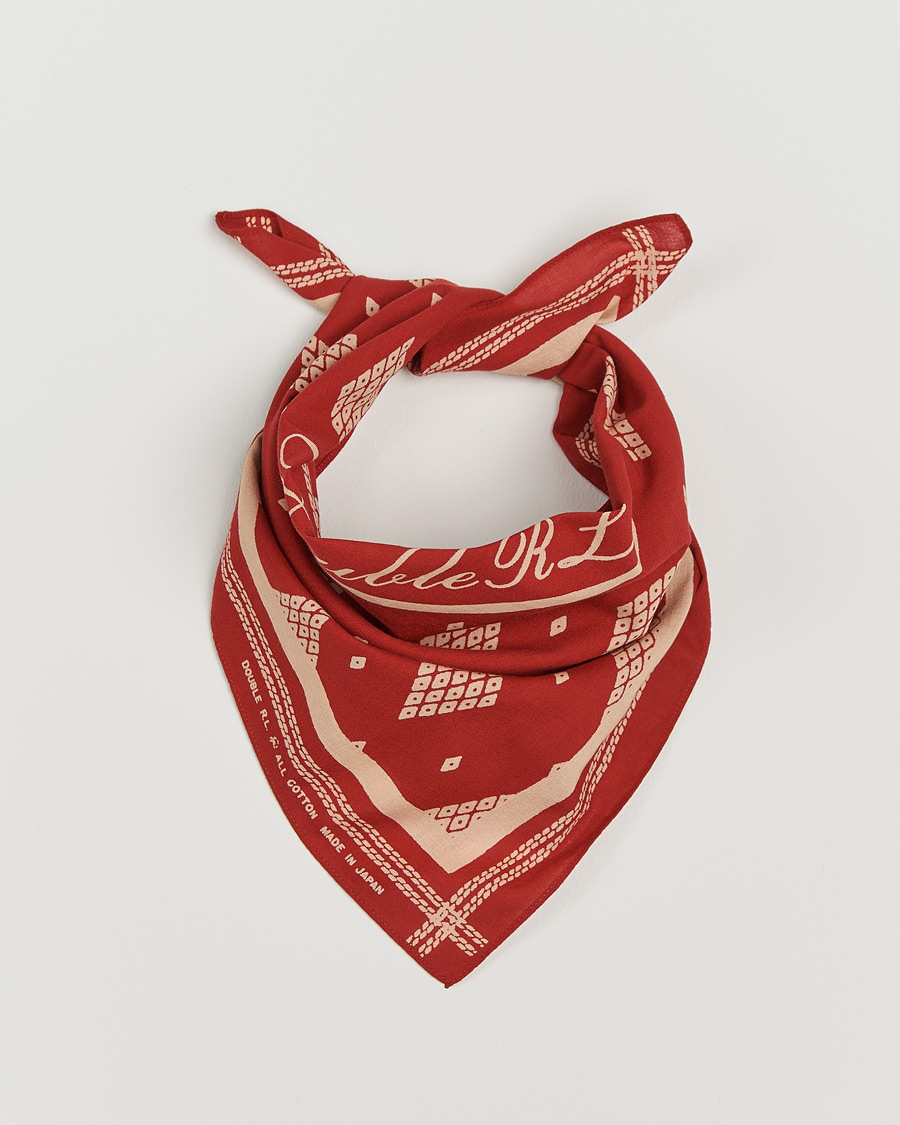 RRL Deco Print Bandana Turkey Red at CareOfCarl.com