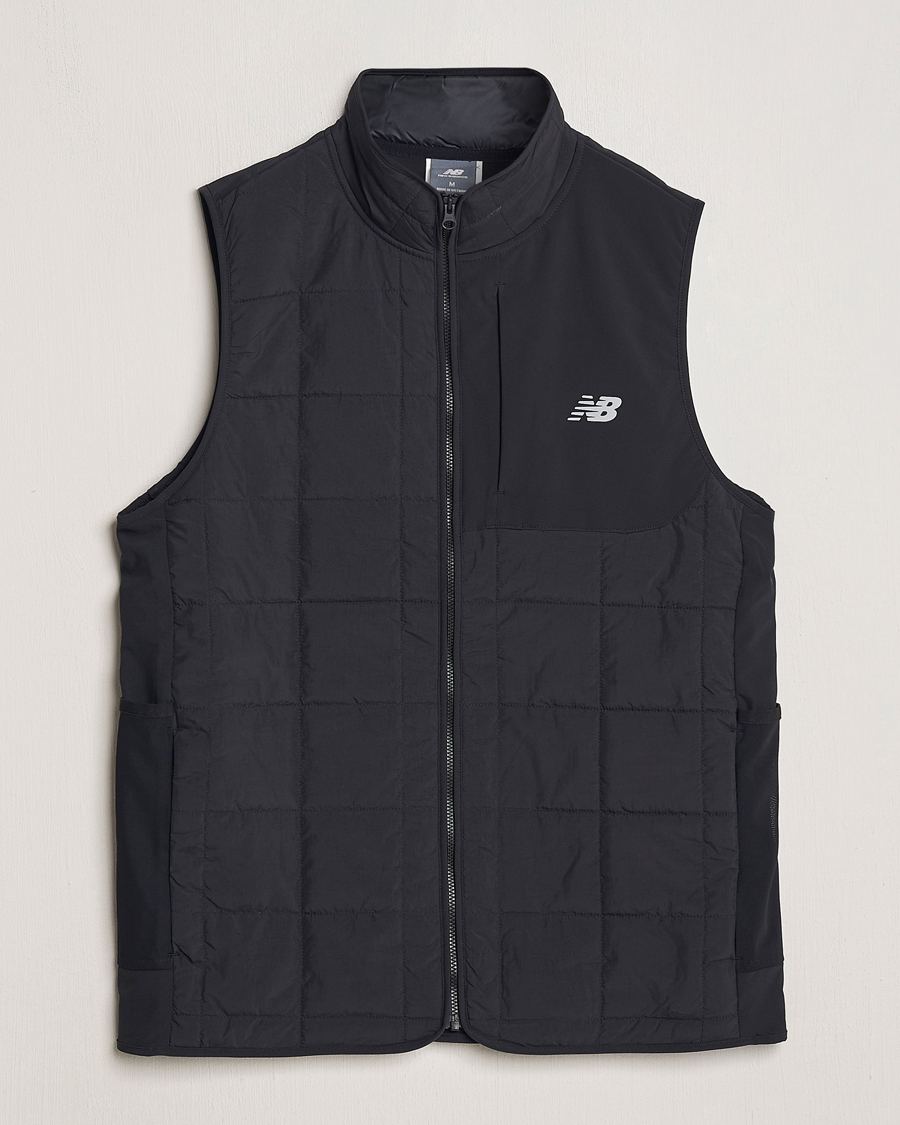 New Balance Running Athletics Heat Layer Run Vest Black at CareOfCarl