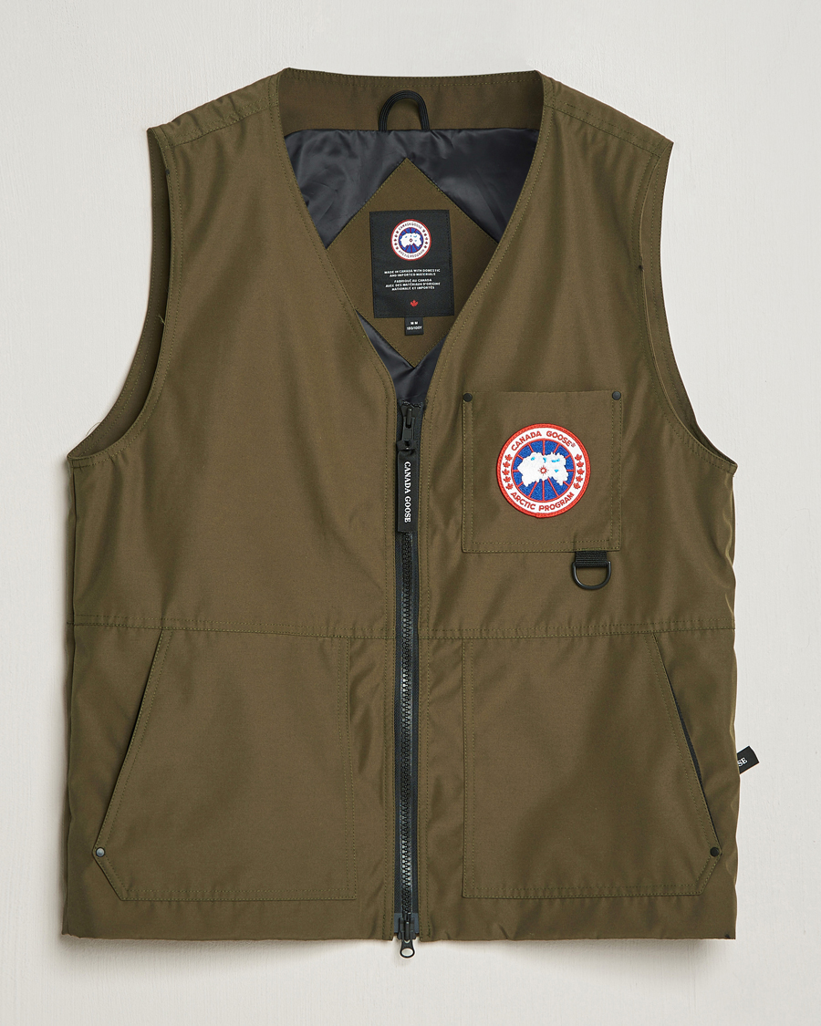 Canada Goose Canmore Vest Military Green at CareOfCarl