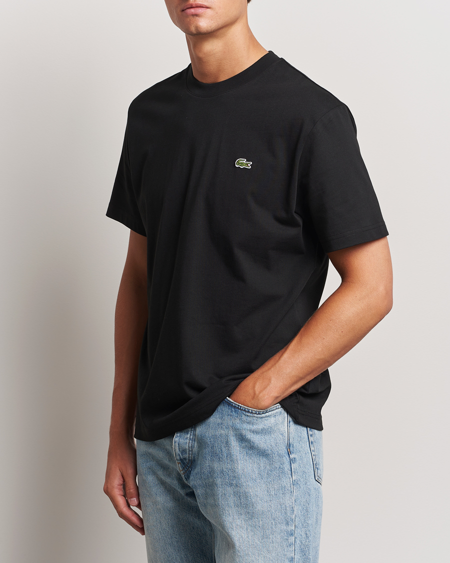 Men |  | Lacoste | Crew Neck T-Shirt Black