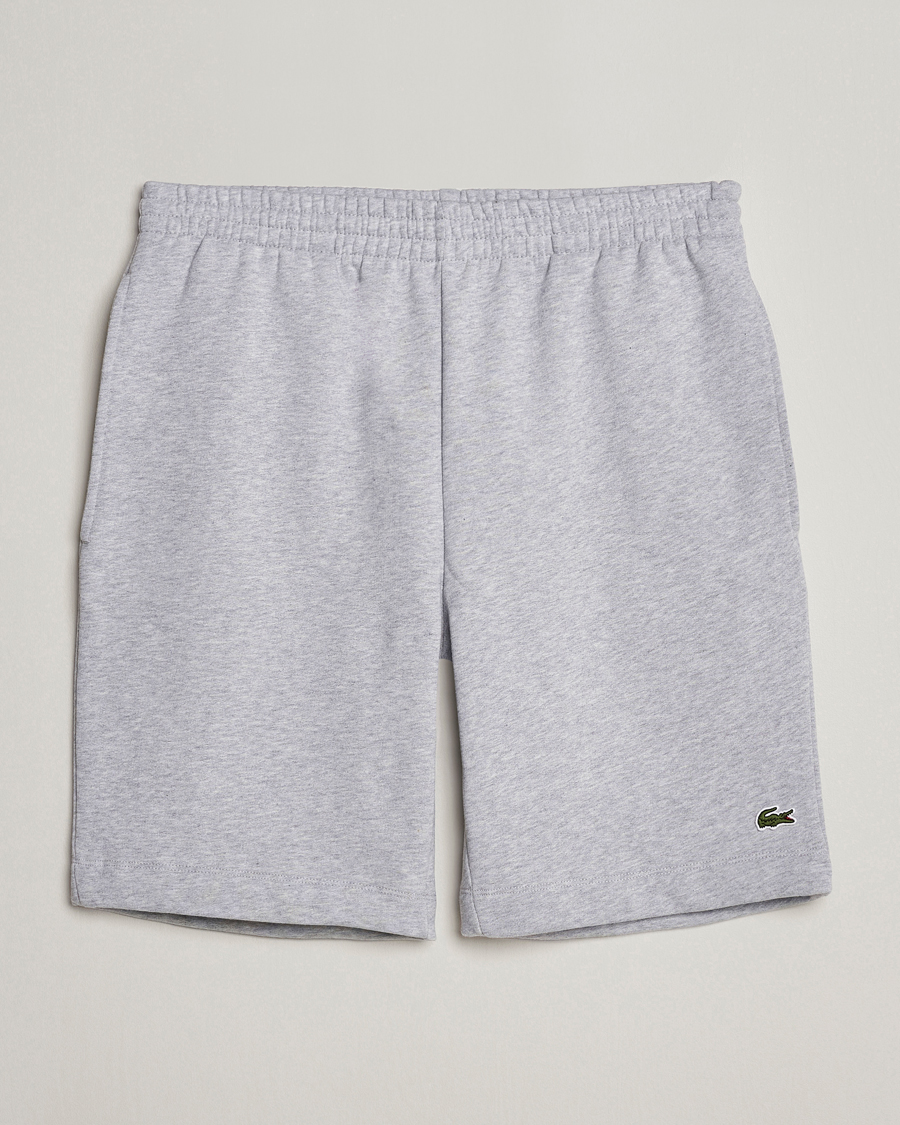 Mens grey lacoste shorts best sale