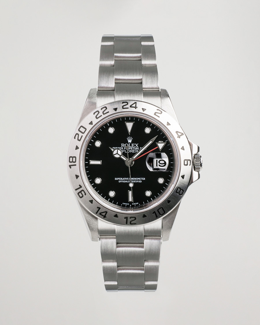 Rolex Pre Owned Explorer II 16570 Silver at CareOfCarl