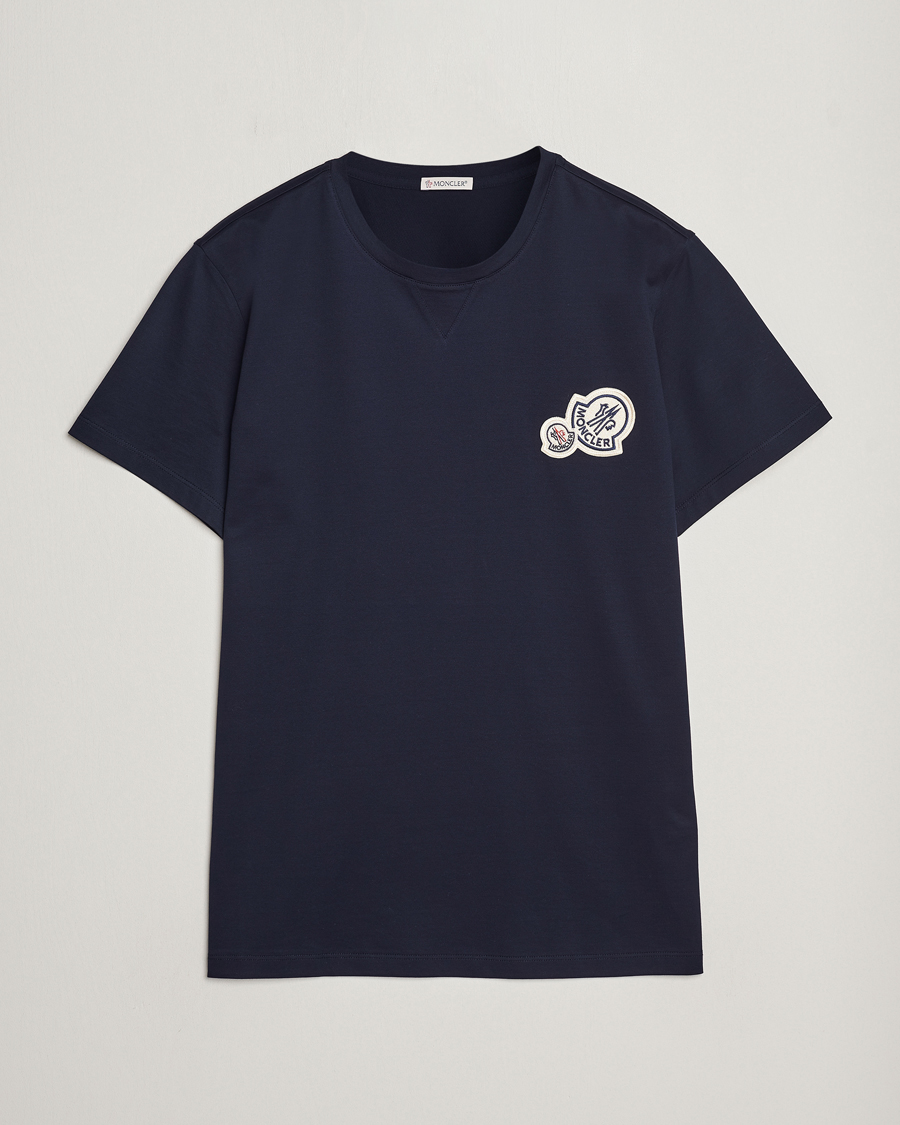 Moncler double cheap badge t shirt