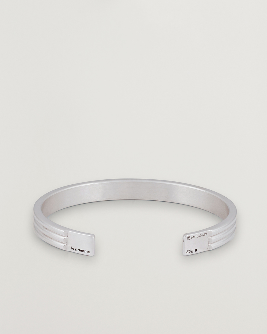 Men |  | LE GRAMME | Godron Braclet Sterling Silver 30g