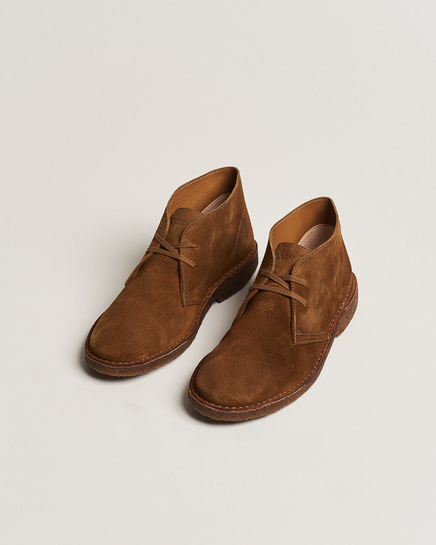 Astorflex Dukeflex Chukka Boot Dark Khaki Suede at CareOfCarl