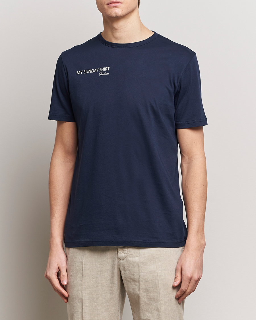 Men |  | Stenströms | Sunday T-shirt  Navy