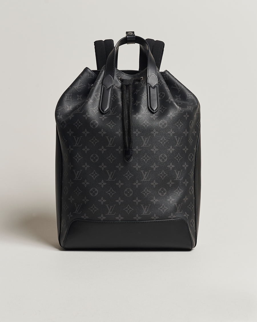 Louis Vuitton Pre Owned Explorer Backpack Monogram Eclipse at CareOfCarl