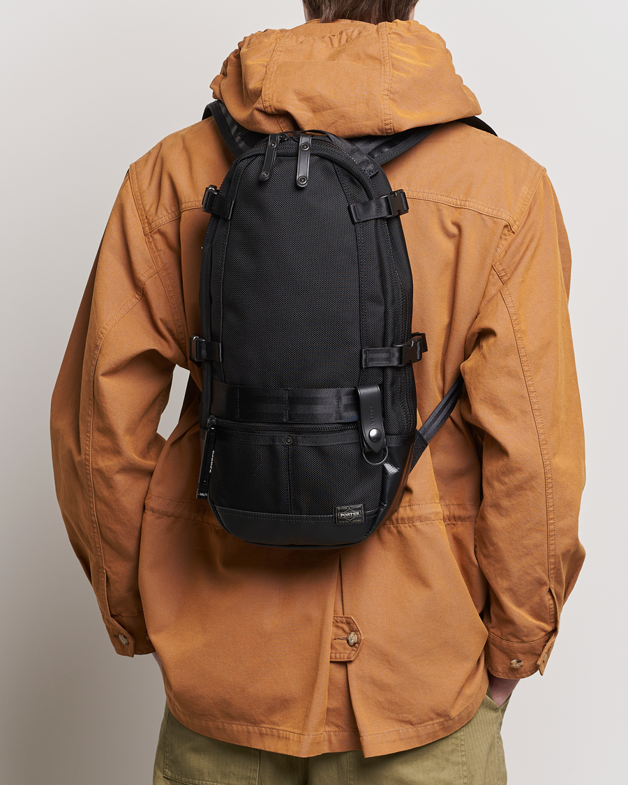 Porter Yoshida Co. Heat Rucksack Black at CareOfCarl