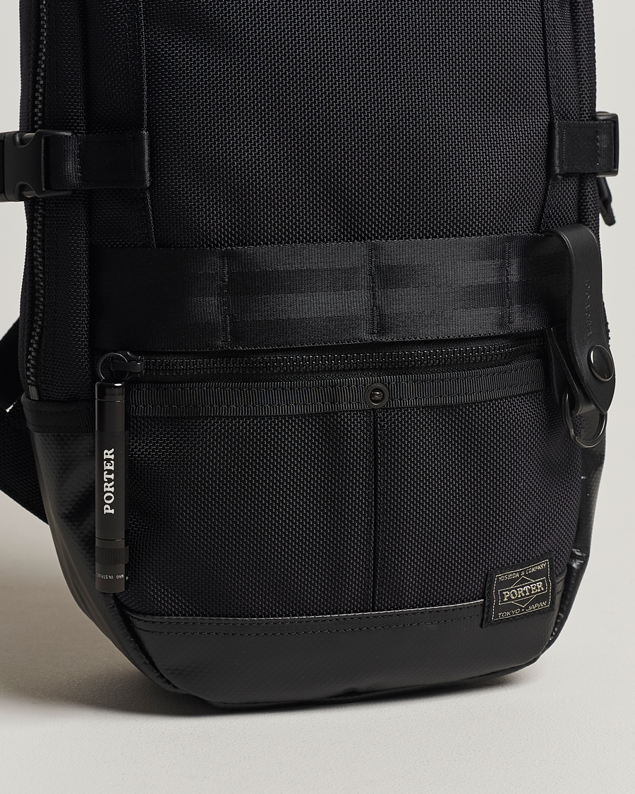 Porter-Yoshida & Co. Heat Rucksack Black at CareOfCarl.com