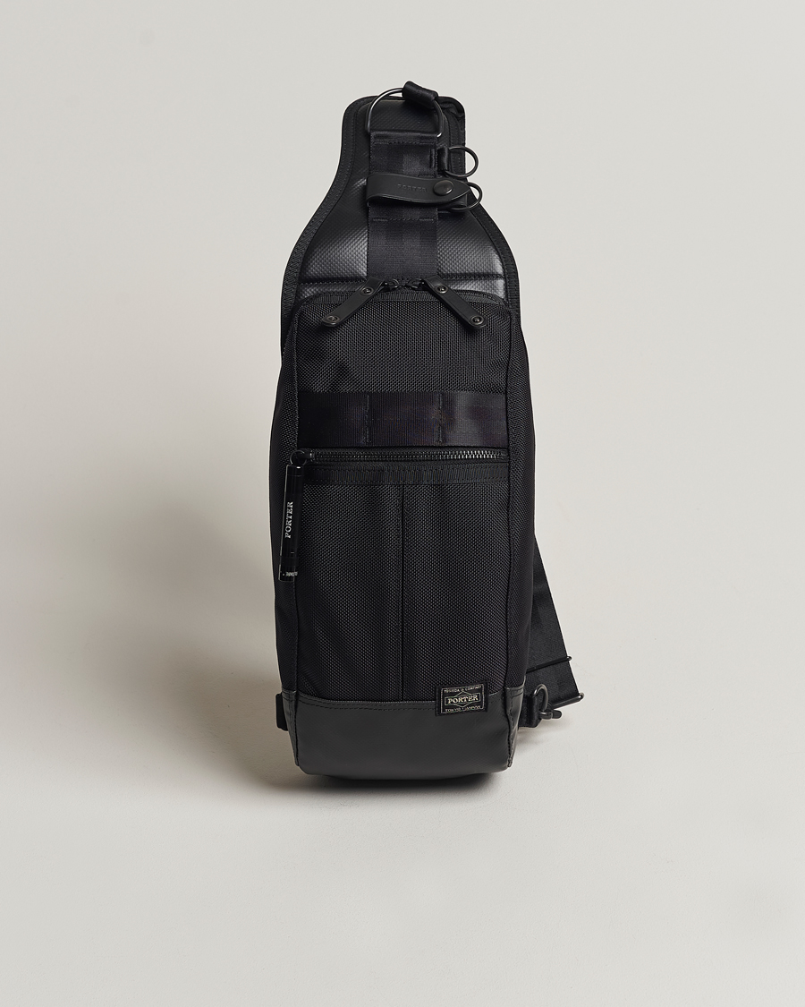 Porter-Yoshida & Co. Heat Sling Shoulder Bag Black at CareOfCarl.com