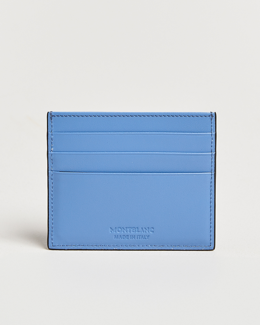 Men |  | Montblanc | Meisterstück Card Holder 6cc Dusty Blue