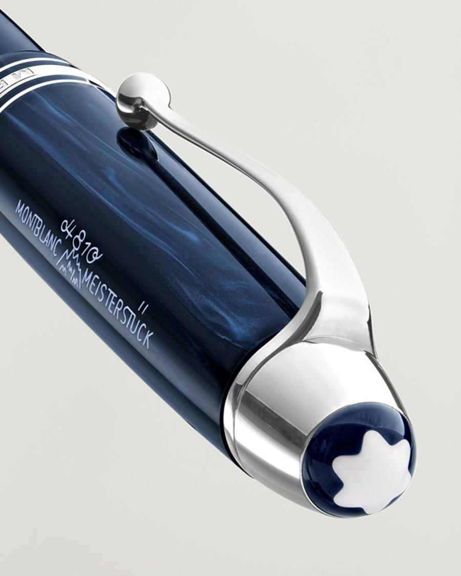 Men |  | Montblanc | Meisterstück Precious Resin RB LeGrand Blue