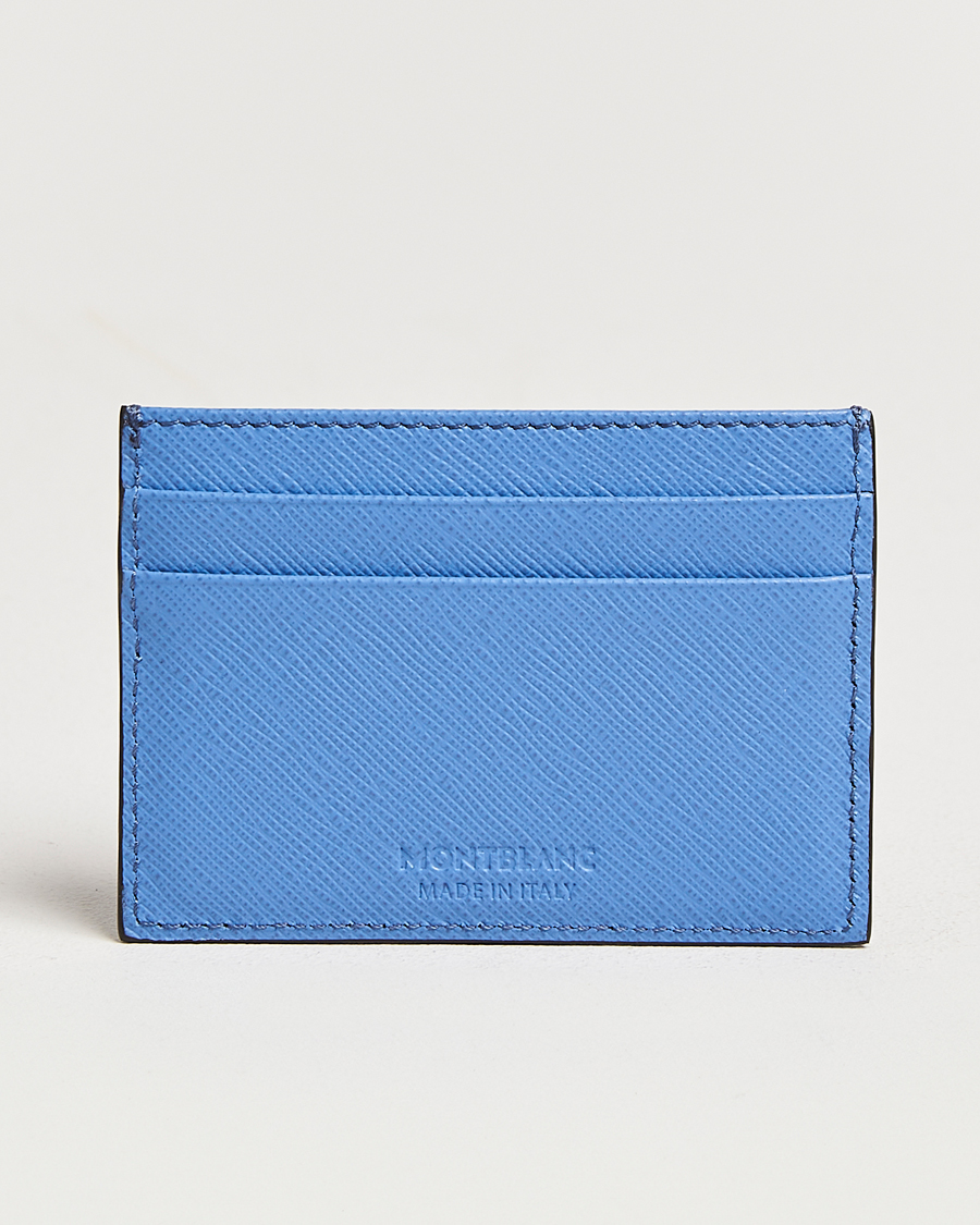 Men |  | Montblanc | Sartorial card holder 5cc Dusty Blue